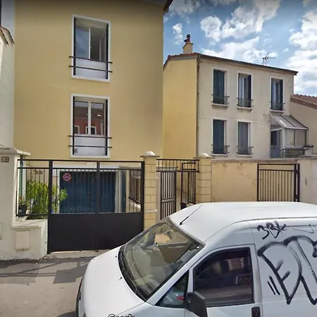 Appartement D'une Avec Vue Sur La Et Wifi A Sous Bois Rosny-Sous-Bois